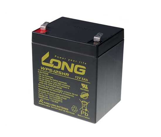 Long 12V 5Ah akumulator kwasowo-ołowiowy HighRate F2