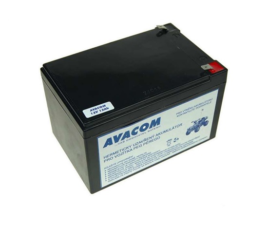 AVACOM Náhradní baterie (akumulator kwasowo-ołowiowy) 12V 12Ah do wózka Peg Pérego F2