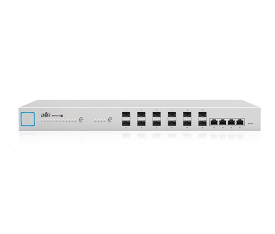 UBNT UniFi Switch US-16-XG [320Gbps, 4x10G Ethernet + 12xSFP+, L2/L3, redundatní napájení]