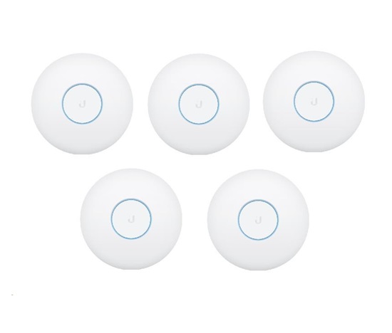 UBNT UniFi AP AC HD, 5-PACK, bez PoE! [2.4GHz(800Mbps)+5GHz(1733Mbps),4x4 MU-MIMO, 802.11a/b/g/n/ac/ac-wave2]