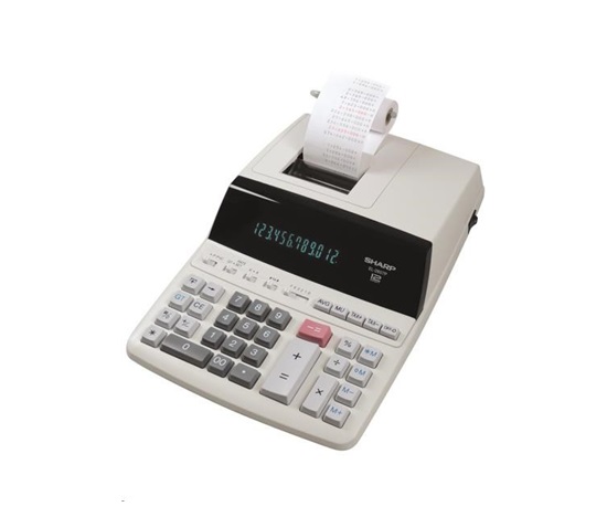 SHARP kalkulačka - EL2607PGYUK - gift box