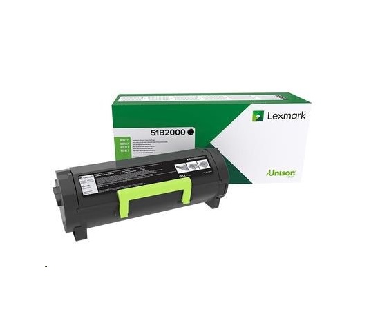 Lexmark černý toner pro MS/MX 317,417,517,617 z programu Lexmark Return na 2 500 stran