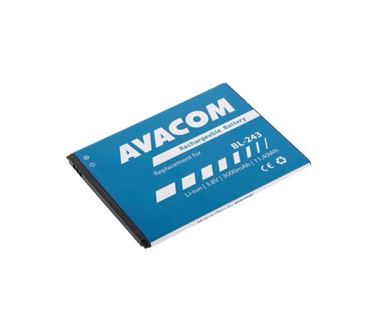 AVACOM bateria do telefonu komórkowego Lenovo A7000 Li-Ion 3,8V 3000mAh (zapas BL243)