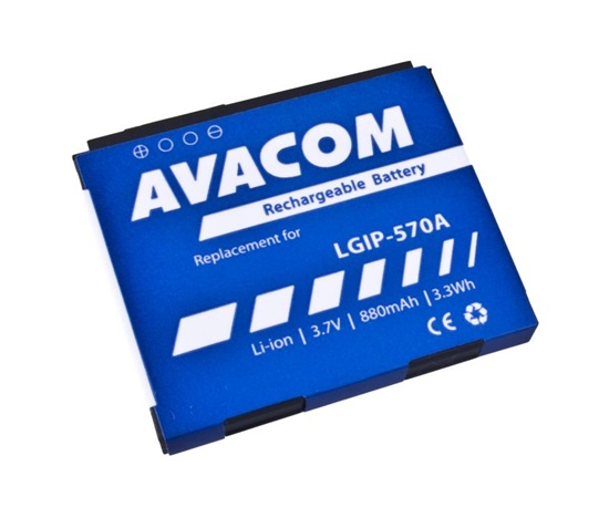 AVACOM bateria do telefonu komórkowego LG KP500 Li-Ion 3,7V 880mAh (zapas LGIP-570A)