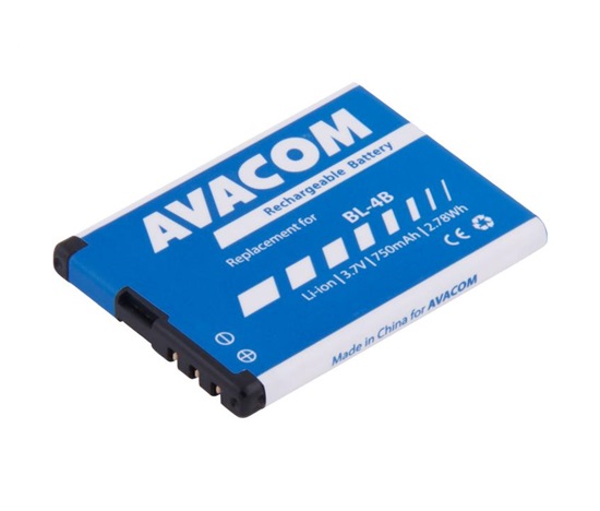 AVACOM bateria do telefonu komórkowego Nokia 6111 Li-Ion 3,7V 750mAh (zapas BL-4B)