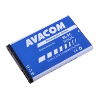 AVACOM bateria do telefonu komórkowego Nokia 6230, N70, Li-Ion 3,7V 1100mAh (zapas BL-5C)