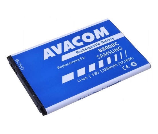 AVACOM bateria do telefonu komórkowego Samsung N9005 Galaxy NOTE 3, Li-Ion 3,7V 3200mAh (zapas EB-B800BEB)