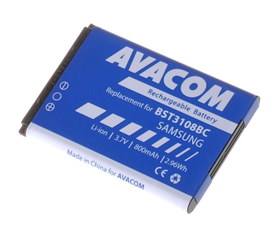 AVACOM bateria do telefonu komórkowego Samsung X200, E250 Li-Ion 3,7V 800mAh (zapas AB463446BU)