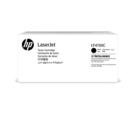HP Contractual High Yield Black Original LaserJet Toner Cartridge (CF470XC) - CONTRACT (28,000 pages)