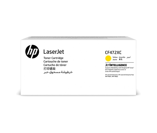 HP Contractual High Yield Yellow Original LaserJet Toner Cartridge (CF472XC) - CONTRACT (23,000 pages)
