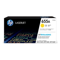 HP 655A Yellow Original LaserJet Toner Cartridge (CF452A) (10,500 pages)