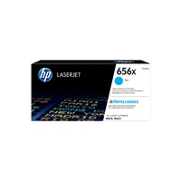 HP 656X High Yield Cyan Original LaserJet Toner Cartridge (CF461X) (22,000 pages)