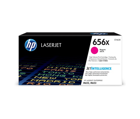 HP 656X High Yield Magenta Original LaserJet Toner Catridge (CF463X) (22,000 pages)
