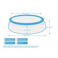 Intex Tampa bazén 1,83x0,51 m bez příslušenství