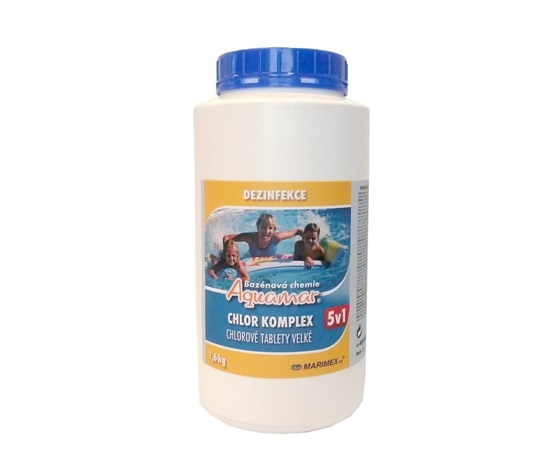 Marimex Komplex 5v1 1,6 kg - bazénová chemie - DEZINFEKCE