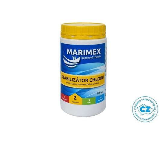 Marimex Stabilizátor chloru 0,9 kg - bazénová chemie - DEZINFEKCE