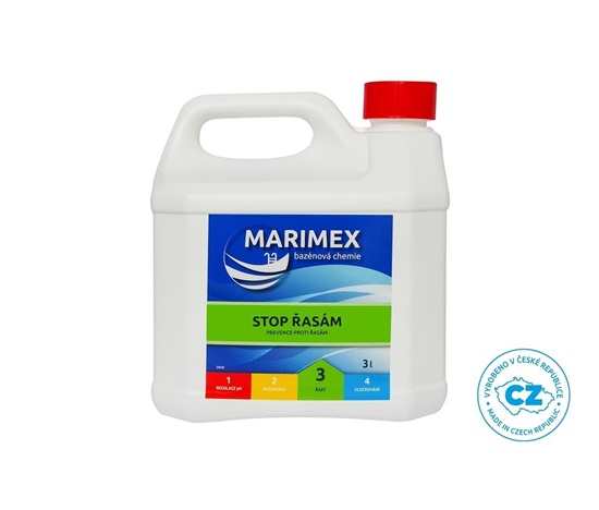 Marimex STOP řasám 3 l - bazénová chemie - ŘASY