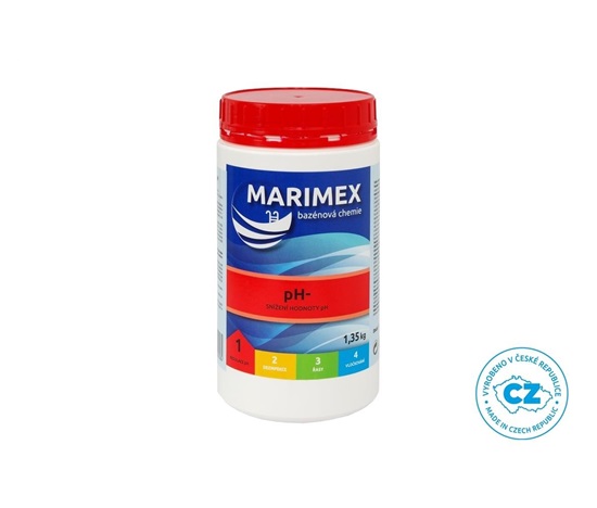 Marimex pH- 1,35 kg - bazénová chemie - REGULACE PH
