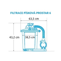 Marimex ProStar 6 písková filtrace