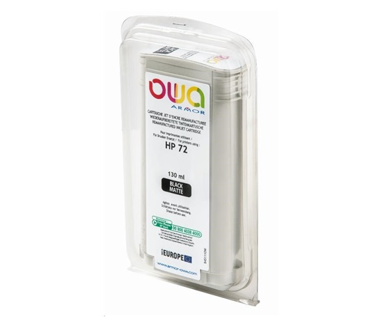 OWA Wkład ARMOR do HP DesignJet T 610, 620, 130ml, C9403A, Black Mat