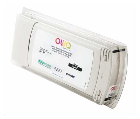 OWA Wkład ARMOR do HP DesignJet 4000, 4020, 775ml, C5059A, Black