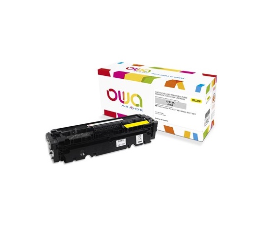 Toner OWA Armor do HP Color Laserjet Pro M377, M452, M477, 2300 stron, CF412A, Yellow