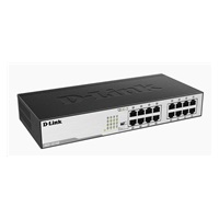 D-Link DGS-1016D 16-port 10/100/1000 Gigabit Desktop / Rackmount Switch