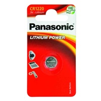 PANASONIC Lithiová baterie (knoflíková) CR-1220EL/1B 3V (Blistr 1ks)