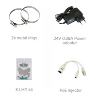 MikroTik LHG 5 (RBLHG-5nD-3), 3-PACK, 600MHz CPU, 64MB RAM, 1x LAN, 5GHz Wi-Fi, 25dBm, ant. 2x24dBi, 802.11a/n, vč. L3