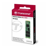 TRANSCEND SSD MTS820 240GB, M.2 2280, SATA III 6Gb/s, TLC