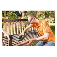 Bosch EasySander 12 multibruska, pouze přístroj, upevnění na suchý zip, 22000 kmitů/min