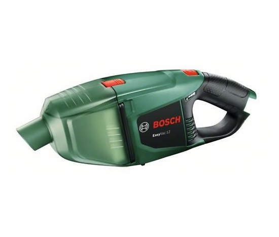 Bosch EasyVac 12 vysavač na suché sání, pouze přístroj, 0.38 l nádoba, štěrbinová tryska, podlahová hubice