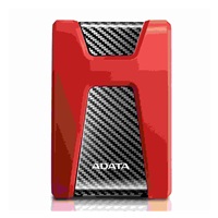 ADATA Externí HDD 2TB 2,5" USB 3.1 DashDrive Durable HD650, červený (gumový, nárazu odolný)