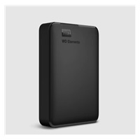 WD Elements Portable 4TB, Externí HDD, USB 3.0, černá