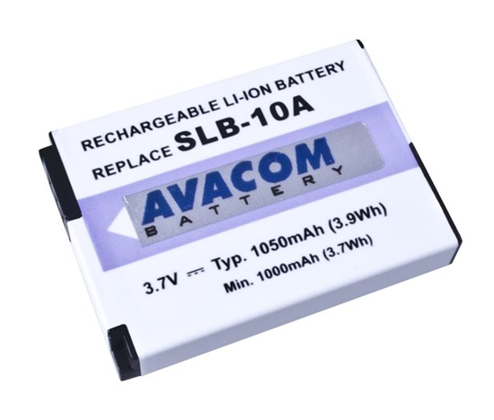 AVACOM Samsung SLB-10A Li-ion 3.7V 1050mAh 3.8Wh