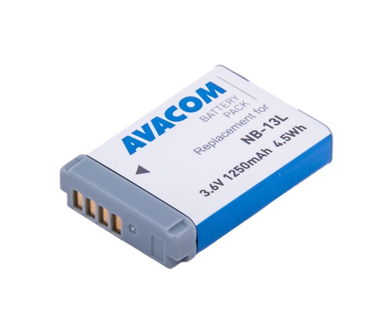 AVACOM Canon NB-13L Li-Ion 3.6V 1250mAh 4.5Wh