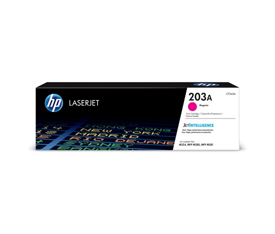 HP 203A Magenta Original LaserJet Toner Cartridge (1,300 pages)