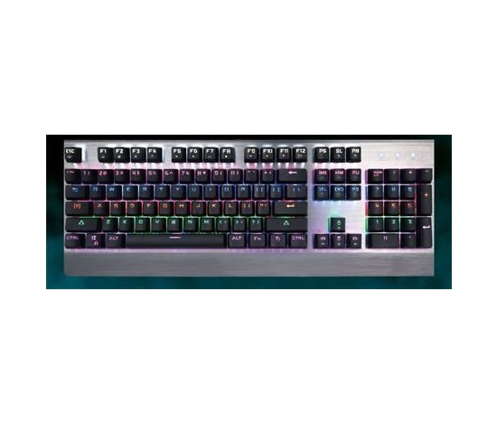 CRONO gaming klávesnice CK3010, mechanická, podsvícená, CZ+SK, USB, Black