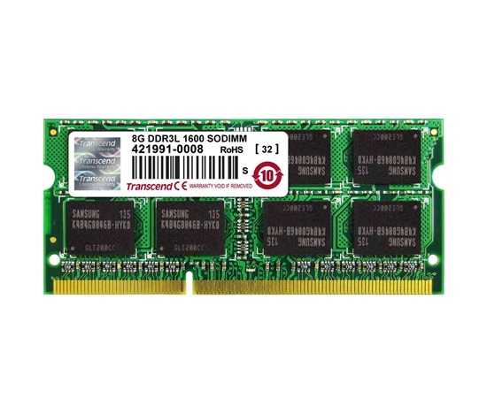 DIMM DDR4 8GB 2133MHz TRANSCEND 2Rx8, CL15