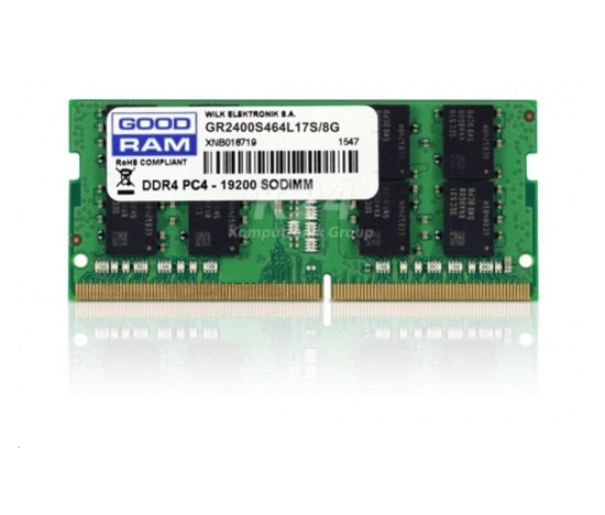 SODIMM DDR4 8GB 2400MHz CL17 GOODRAM