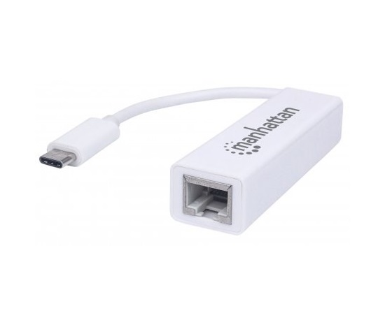 MANHATTAN Type-C to Gigabit Network Adapter, USB 3.1