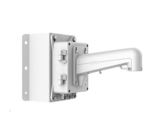 HIKVISION konzole na zeď vč. rozvodné instalační krabice s průchodkami a adaptérem na roh pro PTZ kamery DS-2DE