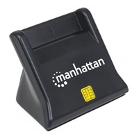 MANHATTAN Čtečka karet / SIM, kontaktní, černá