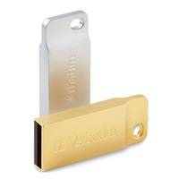 VERBATIM Flash Disk 64GB Metal Executive, USB 2.0, stříbrná