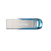 SanDisk Flash Disk 64GB Ultra Flair, USB 3.0, tropic modrá