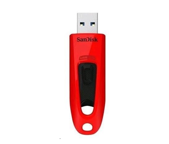 SanDisk Flash Disk 32GB Ultra, USB 3.0, červená