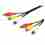 PremiumCord Kabel 3x CINCH-3x CINCH M/M 2m