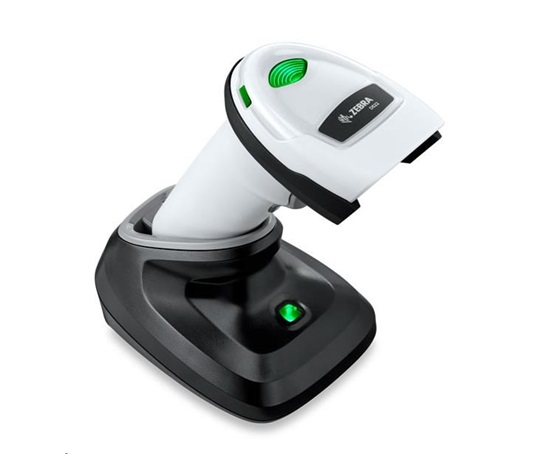 Zebra čtečka DS2278-SR USB KIT 2D white, USB (HID) kabel, (prezentační stojánek)