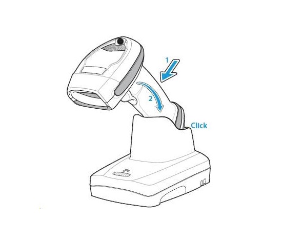 Zebra čtečka KIT LI4278 (prezentační stojánek) white USB 2,1m kabel LC REQ