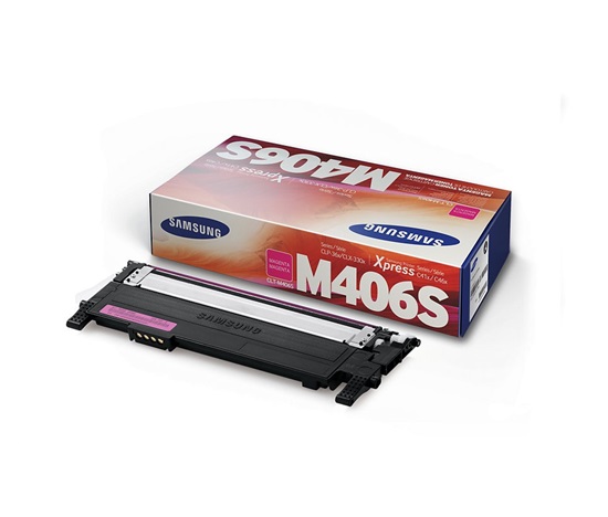 Samsung toner bar CLT-M406S/ELS do CLP-360/CLP-365 CLX-3300/CLX-3305 - magenta - 1000 str.